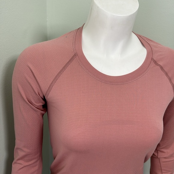 Lululemon Long Sleeve Swiftly Pink size 6 - Picture 6 of 10